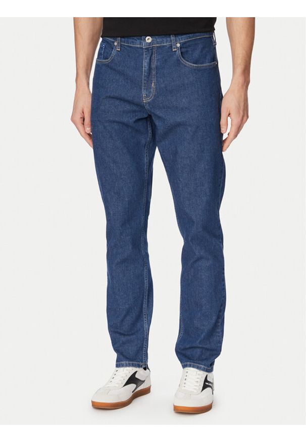 Karl Lagerfeld Jeans Jeansy B2M10105 Granatowy Slim Fit. Kolor: niebieski