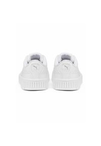 Puma - Niemowlęce sneakersy Carina 2.0 AC PUMA White Silver Gray. Kolor: biały, wielokolorowy, szary
