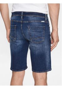 Blend Szorty jeansowe 20715200 Niebieski Regular Fit. Kolor: niebieski. Materiał: jeans, bawełna #4