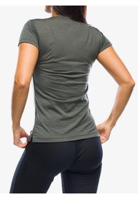 SENSOR - Koszulka merino damska Sensor Merino Air PT Fox Tee SS. Kolor: zielony