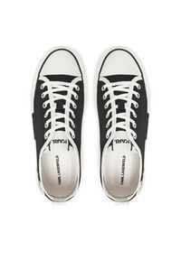 Karl Lagerfeld - KARL LAGERFELD Trampki KL60614T Czarny. Kolor: czarny. Materiał: materiał #6