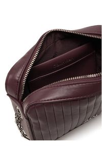 Calvin Klein Torebka K60K613078 Bordowy. Kolor: czerwony. Materiał: skórzane #5