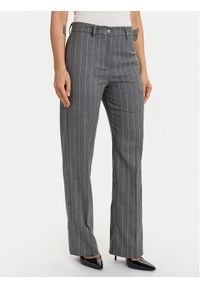ViCOLO Spodnie materiałowe TF0232 Szary Regular Fit. Kolor: szary. Materiał: syntetyk