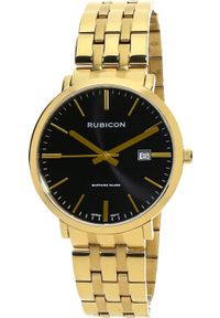 Zegarek Rubicon Zegarek męski Rubicon RBN191 złoty. Kolor: złoty #1