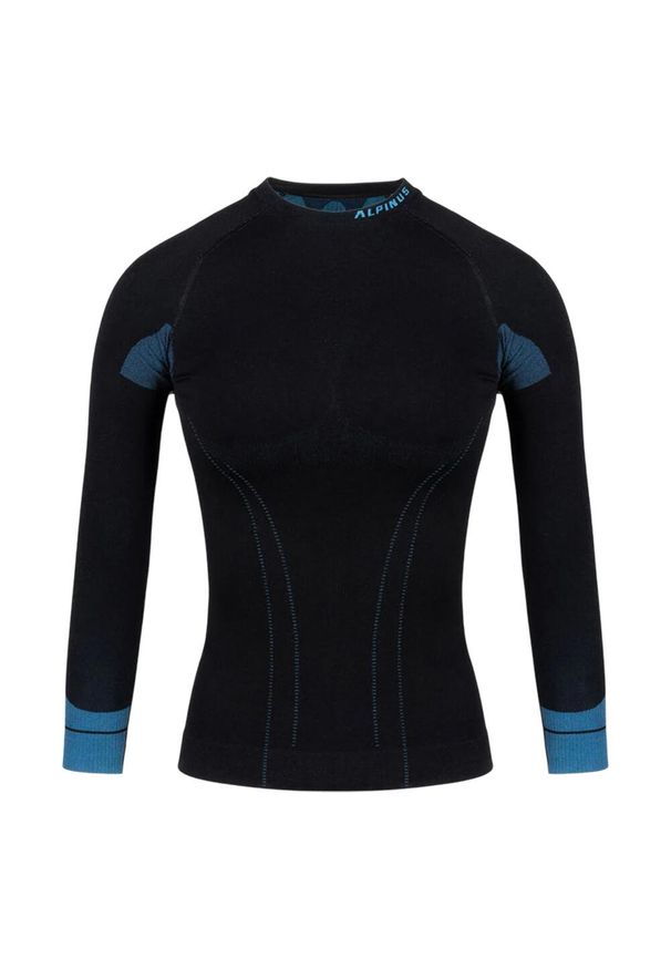 Alpinus - Koszulka Termoaktywna Dla Pań I Panów. Kolor: niebieski, wielokolorowy, czarny. Sport: turystyka piesza