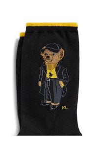 Polo Ralph Lauren Skarpety długie 455982951001 Czarny. Kolor: czarny. Materiał: bawełna #3