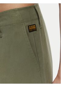 G-Star RAW - G-Star Raw Szorty materiałowe Bermuda Cargo D29016-D522 Zielony ciemny Relaxed Fit. Kolor: zielony. Materiał: bawełna #5