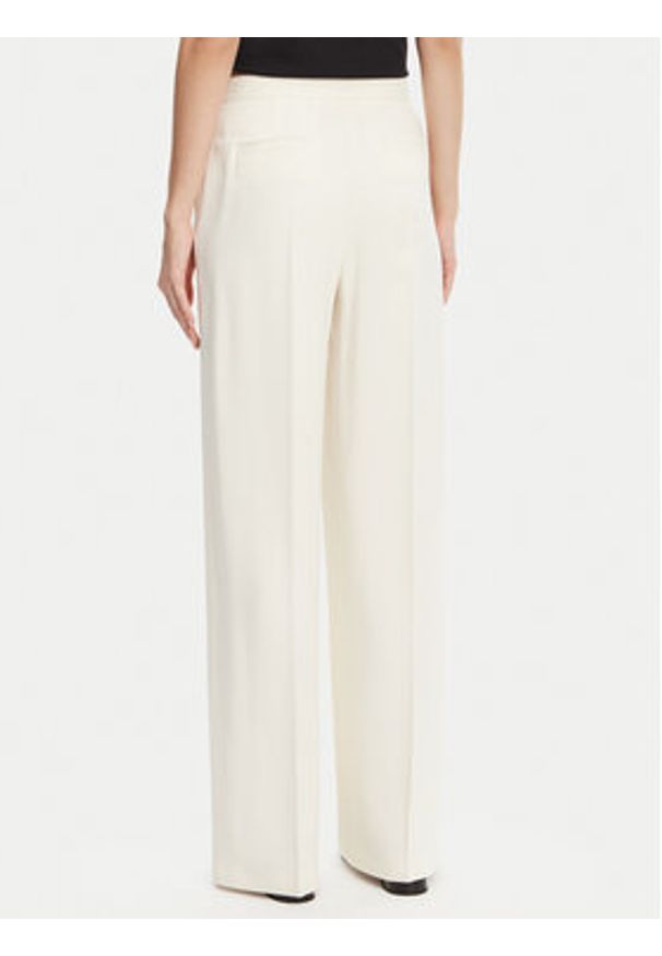 Pinko - PINKO Spodnie materiałowe Pergamino 100331 A20Q Biały Regular Fit. Kolor: biały. Materiał: syntetyk