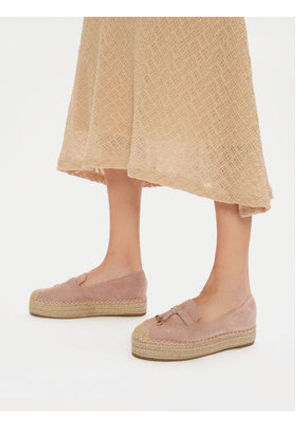Jenny - JENNY Espadryle WSS990-259 Różowy. Kolor: różowy. Materiał: materiał