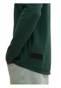 Tom Tailor Denim Sweter 1033335 Zielony Regular Fit. Kolor: zielony. Materiał: denim, bawełna