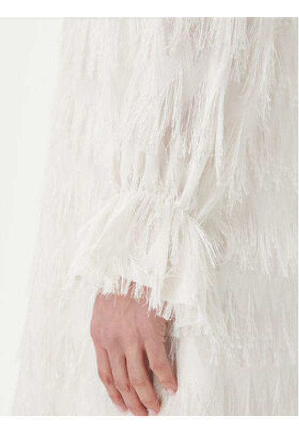 Bruuns Bazaar Sukienka koktajlowa Armade BBW4396 Biały Regular Fit. Kolor: biały. Materiał: syntetyk. Styl: wizytowy