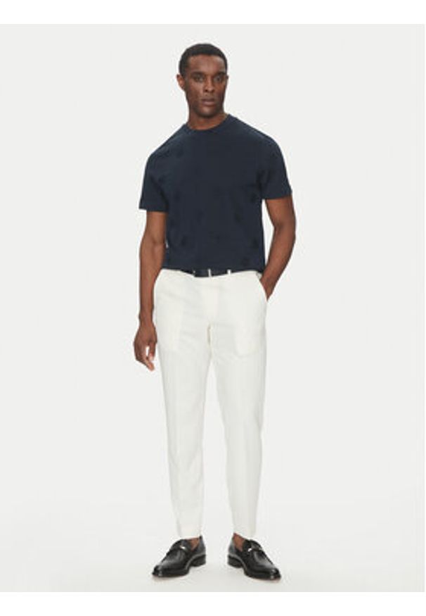 BOSS T-Shirt C-Thompson 109 50532753 Granatowy Regular Fit. Kolor: niebieski. Materiał: bawełna