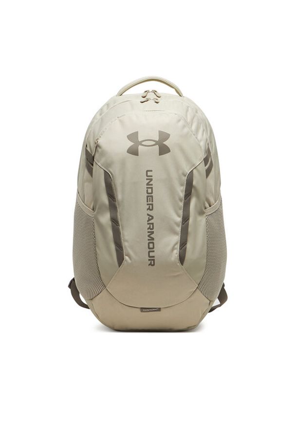 Under Armour Plecak UA Hustle 6.0 1384672 Beżowy. Kolor: beżowy. Materiał: materiał