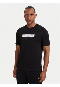 EA7 Emporio Armani T-Shirt 7M002415 AF10375 MC001 Czarny Regular Fit. Kolor: czarny. Materiał: bawełna #1