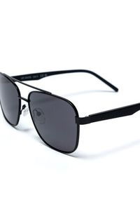 Gino Rossi Okulary przeciwsłoneczne GR6625S Czarny. Kolor: czarny #3