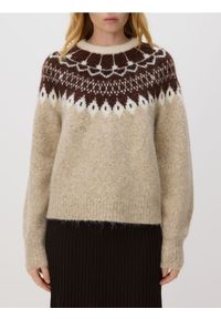 Reserved - Sweter z dodatkiem wełny - wielobarwny. Materiał: wełna #1