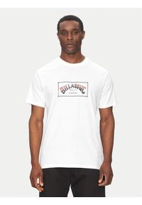 Billabong T-Shirt Arch EBYZT00167 Biały Regular Fit. Kolor: biały. Materiał: bawełna