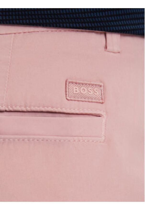 BOSS Szorty materiałowe H-Kane1 50555235 Różowy jasny Modern Fit. Kolor: różowy. Materiał: bawełna