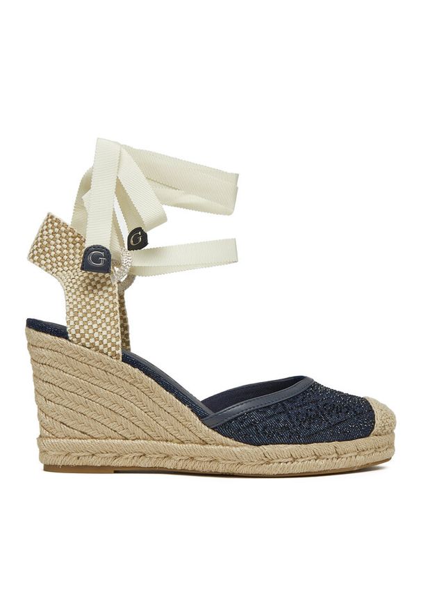 Espadryle Guess. Kolor: niebieski