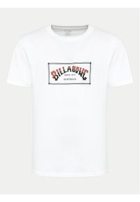 Billabong T-Shirt Arch EBYZT00167 Biały Regular Fit. Kolor: biały. Materiał: bawełna