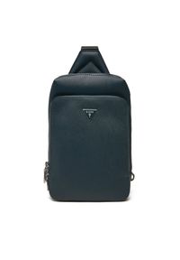 Guess Saszetka HMMISA P5226 Zielony. Kolor: zielony. Materiał: skóra