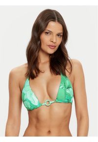 Seafolly Góra od bikini Secret Garden 31412-220 Zielony. Kolor: zielony. Materiał: syntetyk