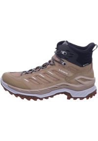 Buty trekkingowe damskie Lowa Innovo Mid Gtx. Wysokość cholewki: za kostkę. Kolor: wielokolorowy, szary. Materiał: materiał, skóra, syntetyk. Szerokość cholewki: normalna