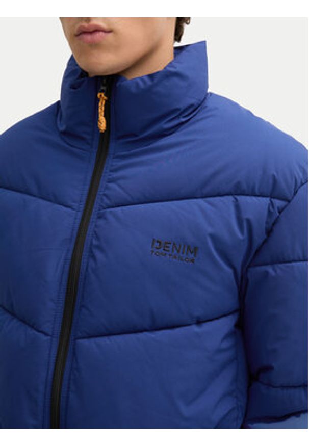 Tom Tailor Denim Kurtka zimowa 1043794 Niebieski Relaxed Fit. Kolor: niebieski. Materiał: syntetyk. Sezon: zima