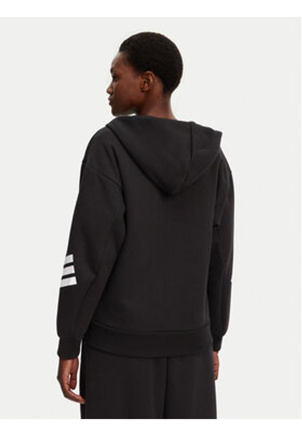 Adidas - adidas Bluza Future Icons 3-Stripes JE0171 Czarny Regular Fit. Kolor: czarny. Materiał: bawełna