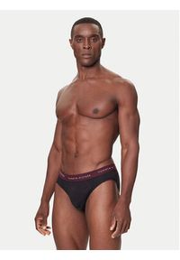 TOMMY HILFIGER - Tommy Hilfiger Komplet 3 par slipów UM0UM03471 Czarny. Kolor: czarny. Materiał: bawełna #5