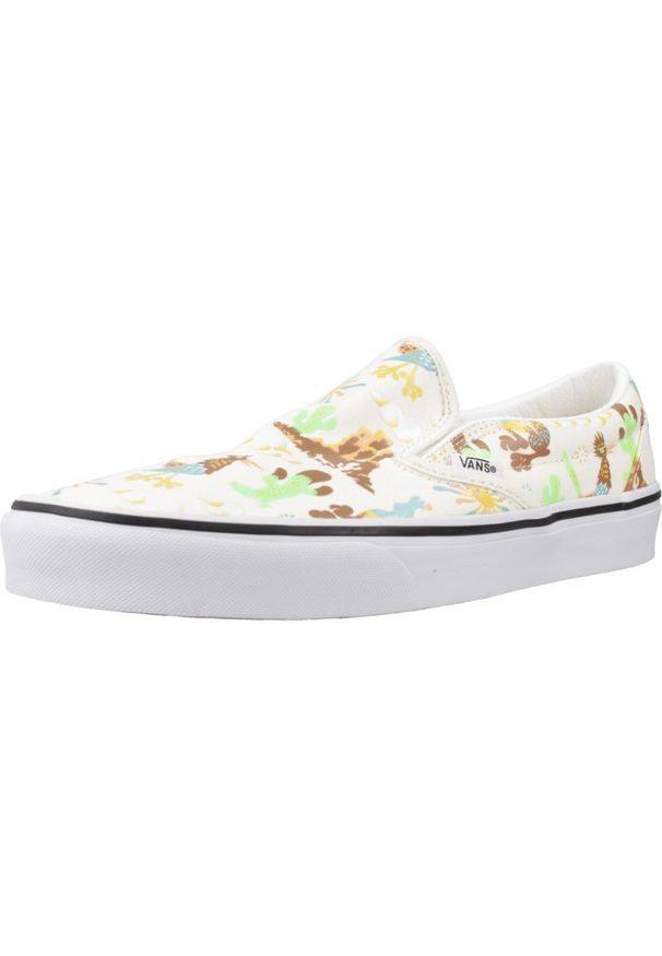 Tenisówki Vans Model Classic Slip-on Kolor Biały. Zapięcie: bez zapięcia. Kolor: biały. Materiał: tkanina