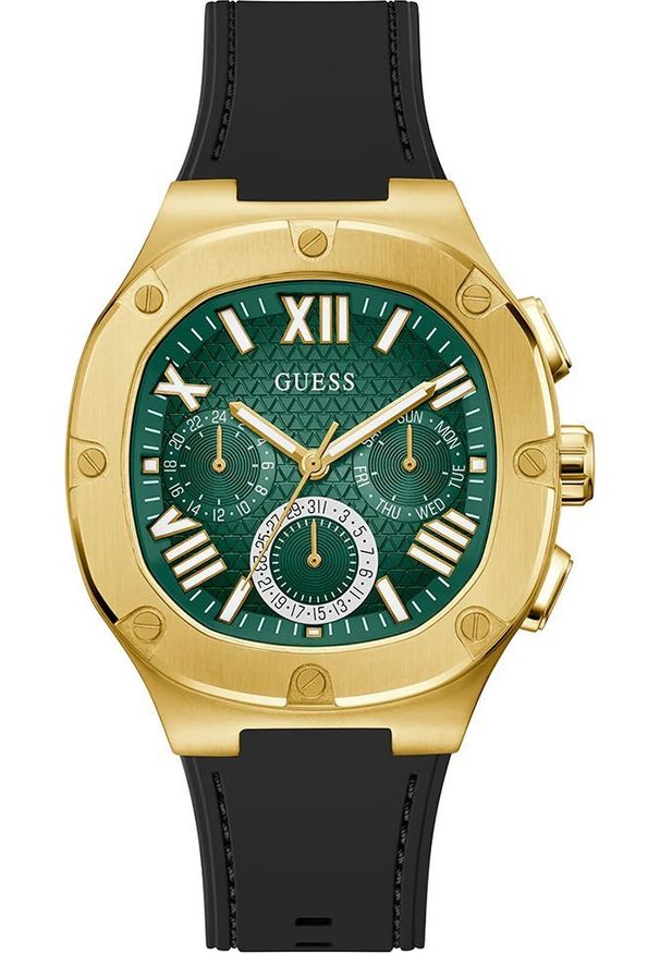 Zegarek Guess Zegarek męski Guess GW0571G3 czarny. Kolor: czarny