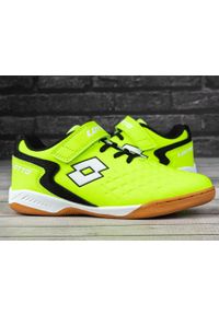 LOTTO - Buty młodzieżowe do piłki nożnej Lotto DASHER. Kolor: żółty, biały, wielokolorowy. Sport: piłka nożna #2