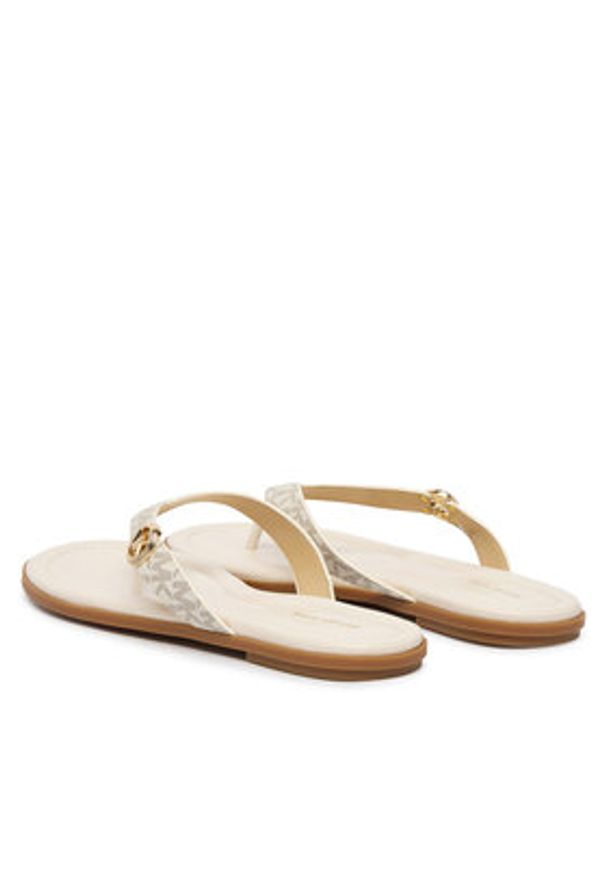 MICHAEL Michael Kors Japonki Ering Thong 40S6ERFS1B Écru. Kolor: kremowy. Materiał: skóra