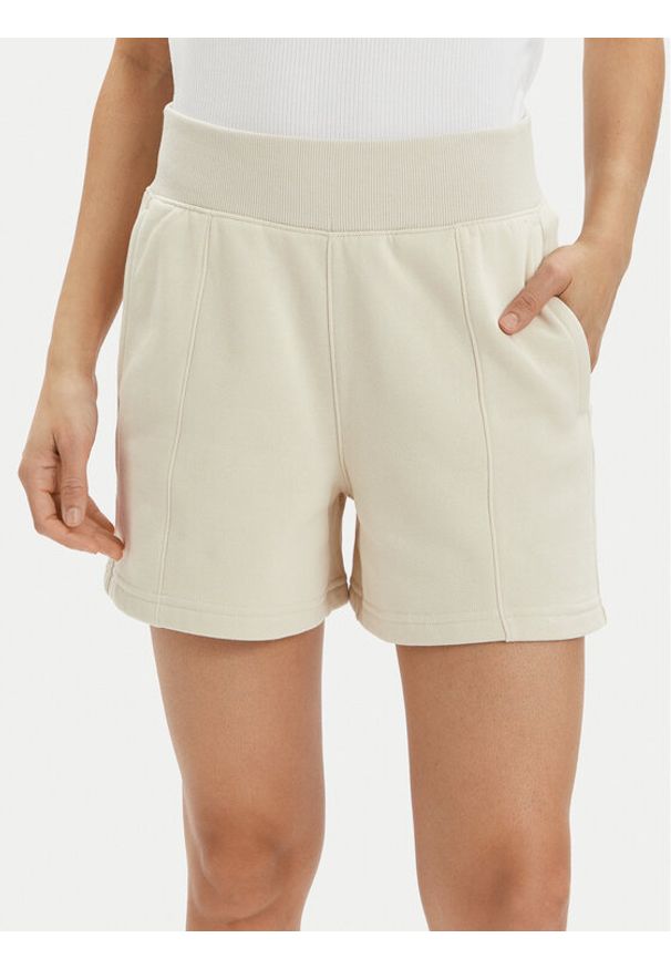 columbia - Columbia Szorty sportowe Lodge™ 2073461 Kremowy Relaxed Fit. Kolor: kremowy. Materiał: bawełna