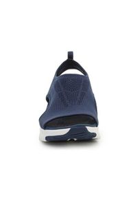 skechers - Buty do chodzenia damskie Skechers Arch Fit City Catch. Zapięcie: bez zapięcia. Kolor: niebieski. Materiał: guma, syntetyk, tkanina, materiał. Sport: turystyka piesza