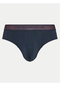 Emporio Armani Underwear Komplet 3 par slipów 111734 4F717 70435 Granatowy. Kolor: niebieski. Materiał: bawełna #9