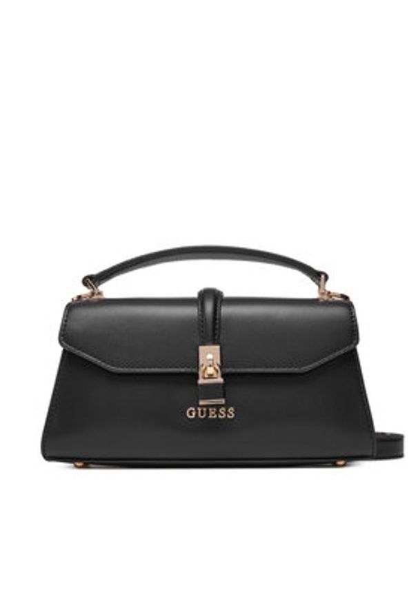 Guess Torebka HWVG96 55200 Czarny. Kolor: czarny. Materiał: skórzane