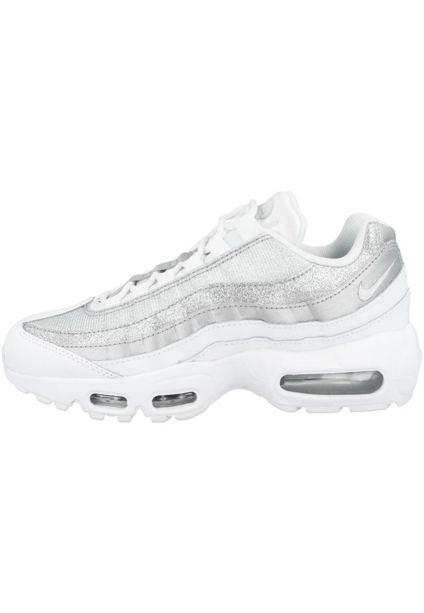 Buty do chodzenia damskie Nike Wmns Air Max 95. Zapięcie: sznurówki. Kolor: wielokolorowy, czarny. Materiał: guma, materiał, tkanina, syntetyk. Szerokość cholewki: normalna. Model: Nike Air Max. Sport: turystyka piesza