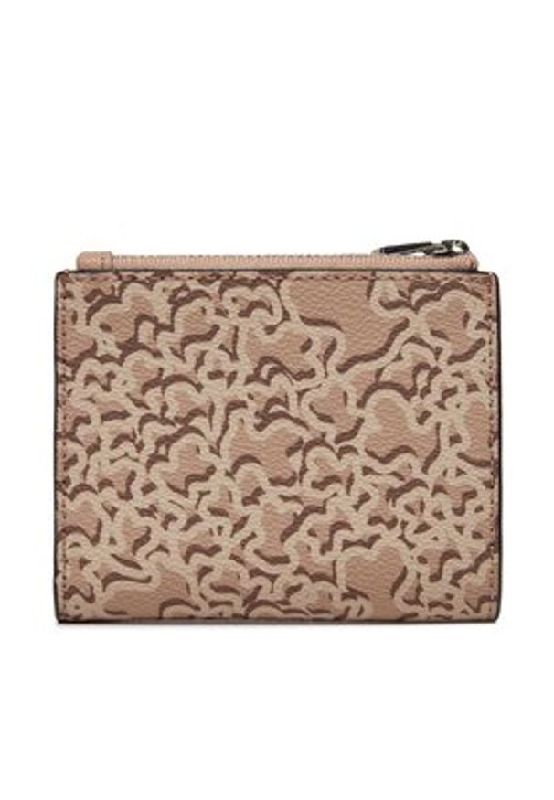 Tous - TOUS Mały Portfel Damski Kaos Mini Evolution 395910270 Różowy. Kolor: różowy. Materiał: materiał