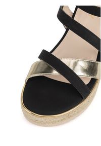Jenny - JENNY Espadryle LB-P1092-YLD Czarny. Kolor: czarny. Materiał: syntetyk, materiał #7