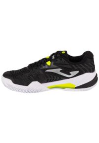 Buty Joma Roland Men 2401 TROLAS2401C czarne. Kolor: czarny. Materiał: materiał, guma. Szerokość cholewki: normalna. Sport: tenis