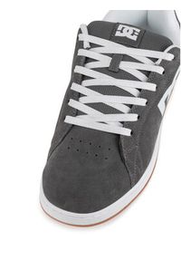 DC Sneakersy GAVELER DC01704020 Szary. Kolor: szary. Materiał: zamsz, skóra
