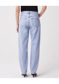 AGOLDE - Spodnie jeansowe High Rise Jean. Stan: podwyższony. Kolor: niebieski