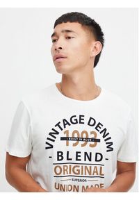 Blend T-Shirt 20715749 Biały Regular Fit. Kolor: biały. Materiał: bawełna #7