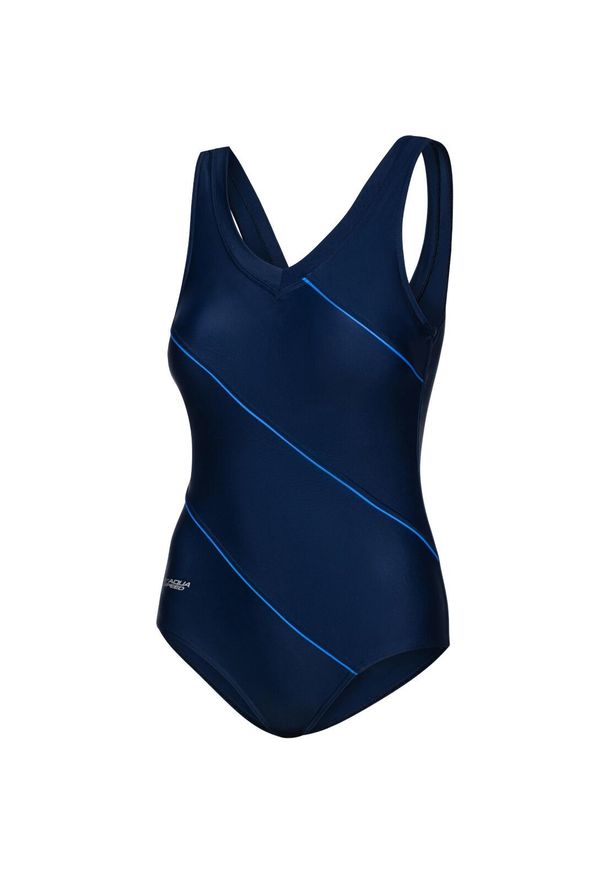 Strój jednoczęściowy pływacki damski Aqua Speed Sophie. Kolor: niebieski