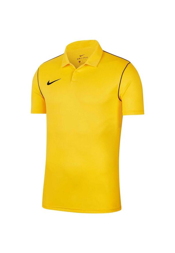 Nike - Koszulka Polo Dla Dzieci Dry Park 20. Typ kołnierza: polo. Kolor: żółty