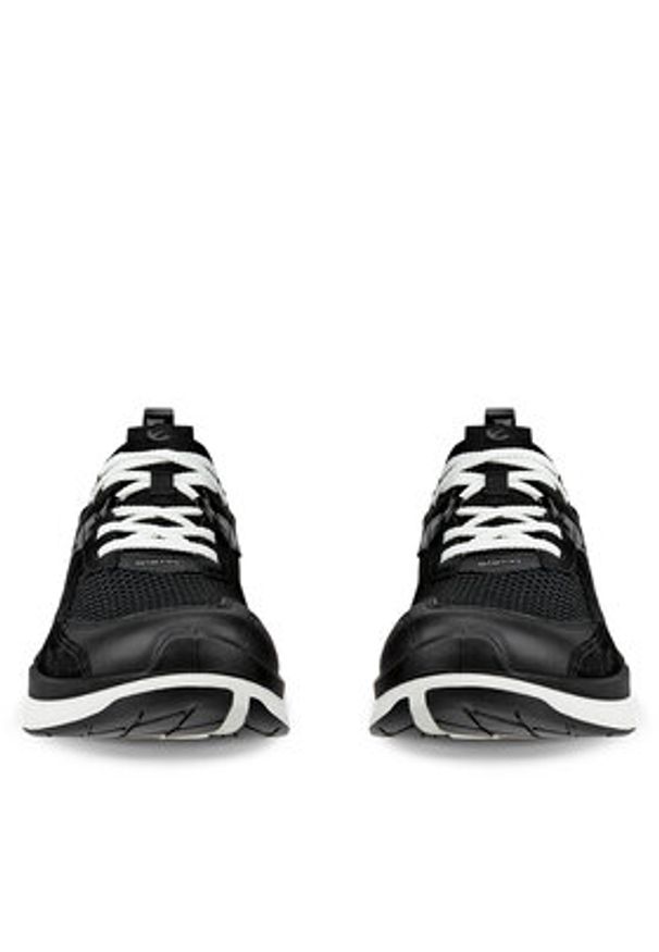 ecco - ECCO Sneakersy Biom 2.2 W 83077351094 Czarny. Kolor: czarny. Materiał: nubuk, skóra
