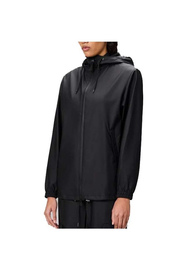 Rains - Kurtka RAINS STORM BREAKER W3 Czarny. Kolor: czarny. Materiał: syntetyk