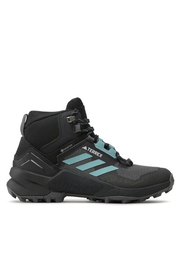 Adidas - Trekkingi adidas. Kolor: czarny. Technologia: Gore-Tex. Model: Adidas Terrex. Sport: turystyka piesza